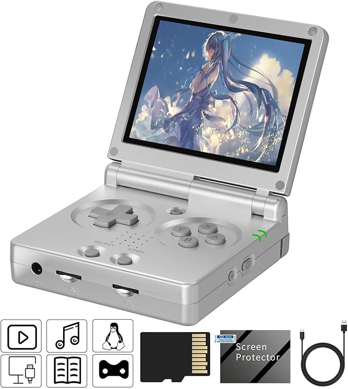 Consola de juegos Anbernic RG35XXSP - 128GB - 10,000 Juegos
