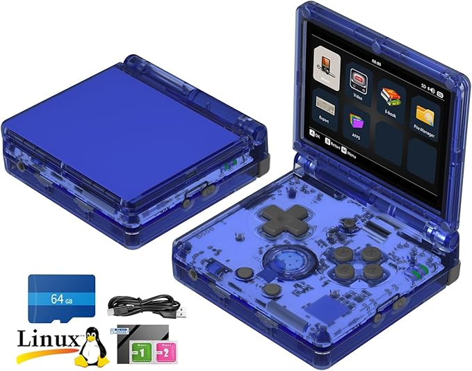 Consola de juegos Anbernic RG35XXSP - 128GB - 10,000 Juegos
